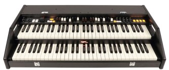 Crumar MojoSC 2 manuals orgel med  drawbars. Suitcase