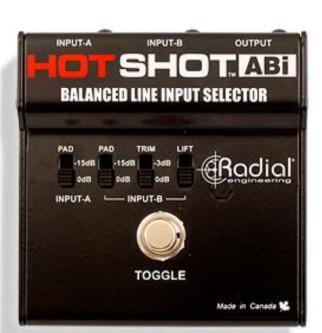 Radial Hotshot ABi xlr a/b footswitch