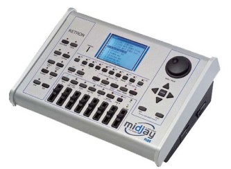  Ketron MIDJay PLUS  Audio/MIDI player  Brukt.  Helt nytt display . Med koffert og strømforsyning