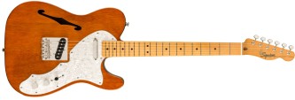 Squier Classic Vibe ‘60s Telecaster Thinline Natur Maple gripebrett   Natur kropp   Fra Fender 