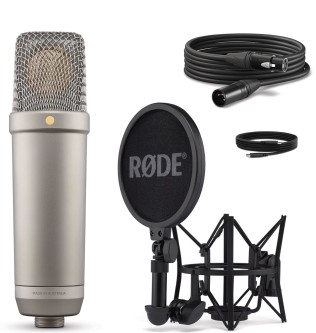 RØDE NT1 GEN 5-Nickel USB-C-XLR mik. med DSP Unify